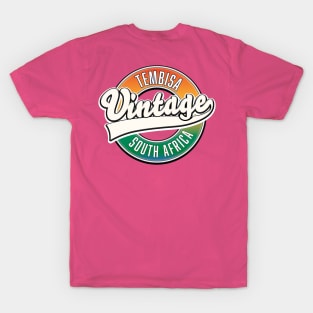 Tembisa south africa vintage logo T-Shirt